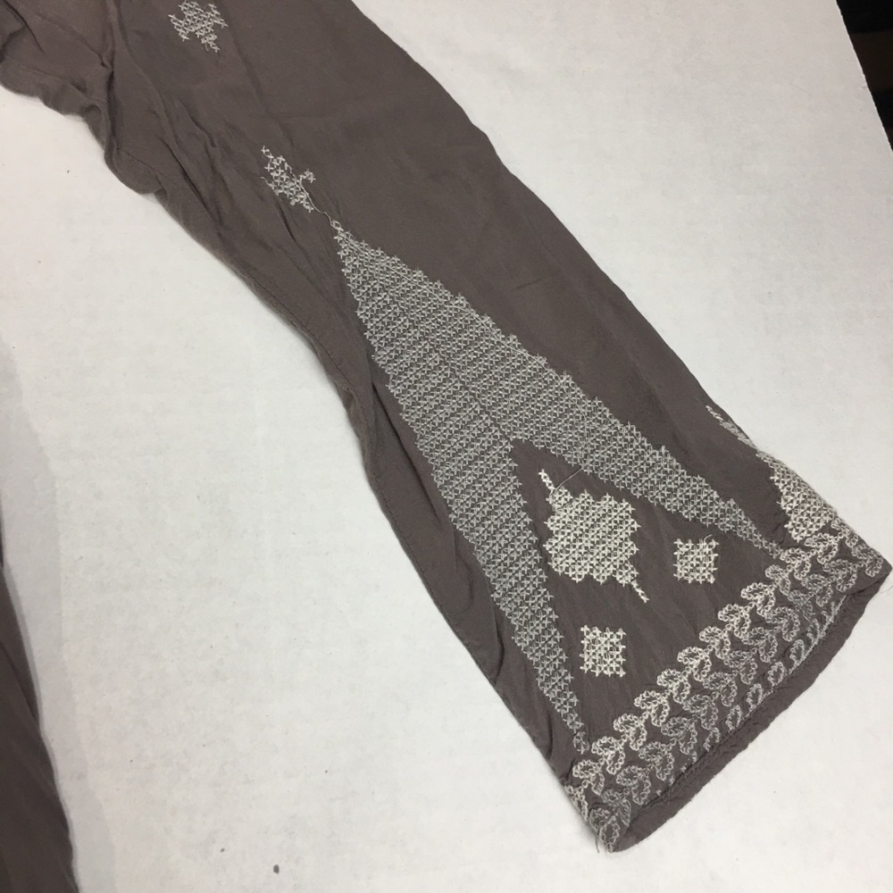 Monoreno Boho Embroidered Dress | 100% Rayon · Festival / Cottagecore - Picture 9 of 12